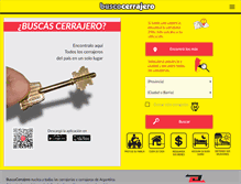 Tablet Screenshot of buscocerrajero.com